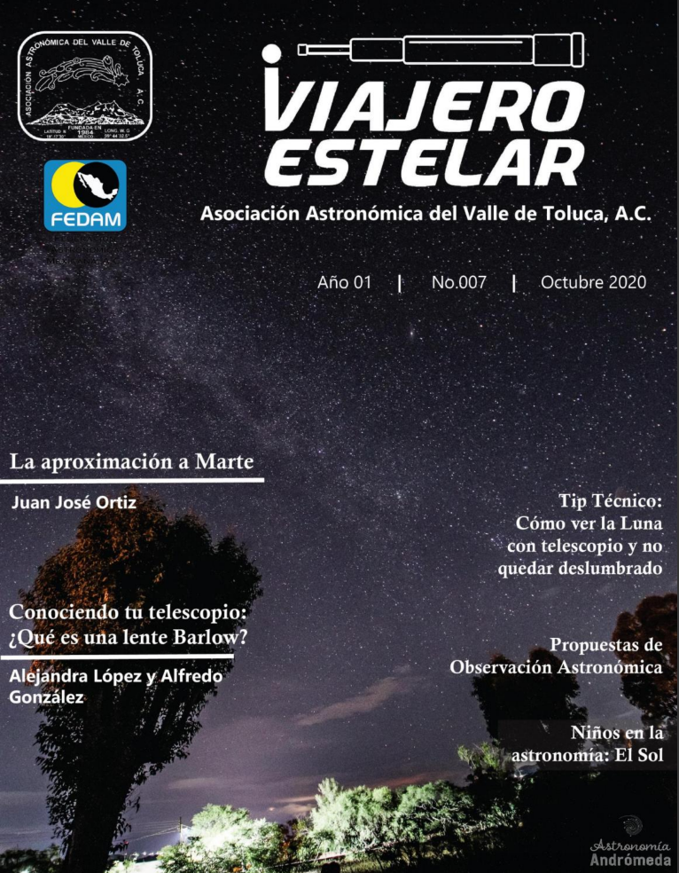 Imágen de la revista Viajero Estelar